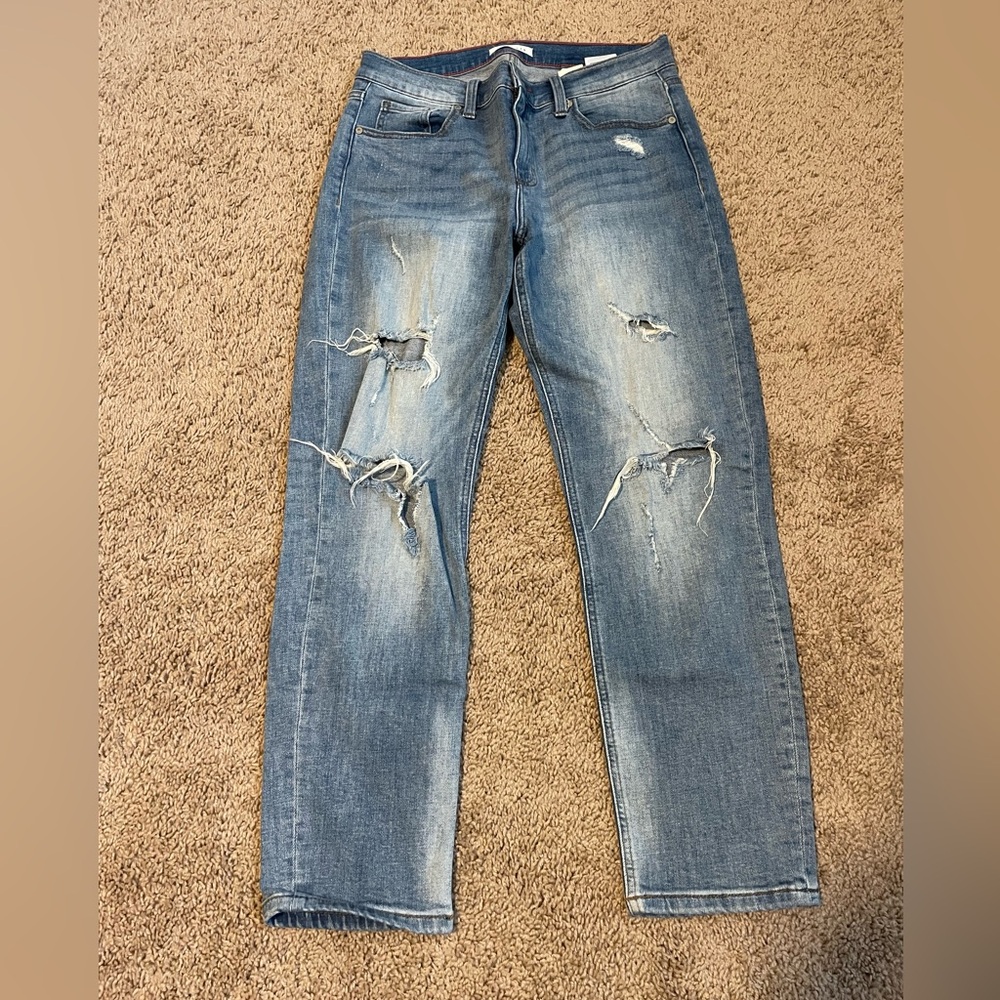 ❤️ Eunina low rise girlfriend jeans